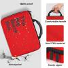 1200-2200 Card Game Case for Cards Against Humanity Game,Playing Trading Travel Card Storage Holder for Pokemon Cards, Sports Card and Baseball Cards,Fit All Other Card Games Expansions (Red) view 3
