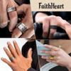 Spinner Anxiety Ring for Men Stainless Steel Fidget Index Finger Charms Graduation Party Jewelry view 3
