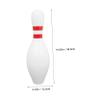Kids Coin Bank Bowling Pin Piggy Bank Sports Money Cartoon Plastic Coin Easter Party for Kids Toddler Home Car Office Dorm Ornament view 2