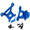 Parts Compatible with Traxxas 1/16 E-REVO Mini Slash Front Rear Body Post Mount Rc Car Hops Up Aluminum Alloy Upgrades 71076-3 70054-1 2Pcs(Blue) view 2
