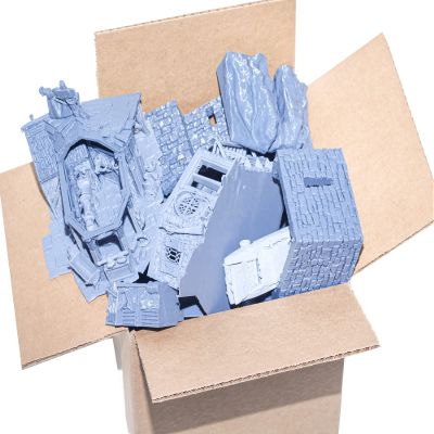 3DEGOS Mystery Value Dungeons and Dragons Miniatures DND Terrain Box, Perfect for Warhammer 40k, Pathfinder, DND Accessories, Perfect Dungeons and Dragons Gifts, D&D