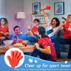 ZCYSRLQIN 48 Pieces Coral Red Hand Clappers 7.5 Inch Clappers Noisemakers Noise Makers Party Favors Plastic Clapper Sporting Events Cheers Ball Dance Basketball Football Noisemakers Coral Red view 3