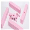 MEIMAI Hot Mini Mahjong Tiles 20MM, Classic Small Chinese Mahjong Game Set 4 Player Table Game, 144Pcs Mahjong Set with Iron Travel Case, Complete Set Gift/Birthday,Pink view 2