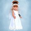 Communion Gown for 18 Inch Kennedy and Friends Dolls and All Other 18 Inch Girl Dolls-18 Inch Doll Clothes view 1