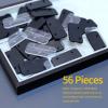FIGURESLAB 56Pack 6inch Action Figure Stand Base with Peg, Figures Toy Organizer Support Display Feet Stands, Figuras Holder Accessories, Compatible with 1/12 Mavel Legends Series/GiJeo Classified view 2