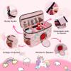 Ciseret Portable Carrying Case for Toniebox Starter Set and Accessories - Compatible Travel Bag for Tonies Figure Characters Charging Station Headphones -Girls Kids Pink Unicorn Tonie Box Carry Case view 2