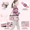 Ciseret Portable Carrying Case for Toniebox Starter Set and Accessories - Compatible Travel Bag for Tonies Figure Characters Charging Station Headphones -Girls Kids Pink Unicorn Tonie Box Carry Case view 3