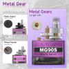 Miuzei MG90S 9G Micro Servo Motor Metal Geared Motor Kit for RC Car Robot Helicopter, Mini Servos for Arduino Project (10) view 2