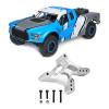 Aluminium Alloy RC Front Rear Shock Tower,1/10 RC Shock Mount for RC Cars (Silver) view 2