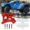 Aluminium Alloy RC Front Rear Shock Tower,1/10 RC Shock Mount for RC Cars (Red) view 2