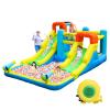 SunSports Bounce House with Dual Slide - Inflatable Bounce House,Indoor Bounce House,Bouncy Castle for Kids,Waterslide,Inflatable Water Park,Jump House,Water Slide for Kids Outdoor Backyard Party view 1