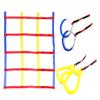 Obstacle Course for Kids 10-Piece Set Warrior Obstacle Course for Kids,Kids Ninja Warriors Training Equipme Jungle Gym Monkey Bars Kit for Kids and Adults view 2