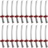 Fahacop 20 Pack 30 Inch Inflatable Katana Blow Up Samurai Sword Inflatable Weapons for Party Favors Cosplay Samurai Theme Party view 1