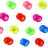 CCINEE 28Pcs Light Up Rings Flashing Colorful LED Rubber Bumpy Jelly Rings Glow in Dark Finger Toys for Party Supplies Prizes Novelty Gifts Party Bag Filler view 4