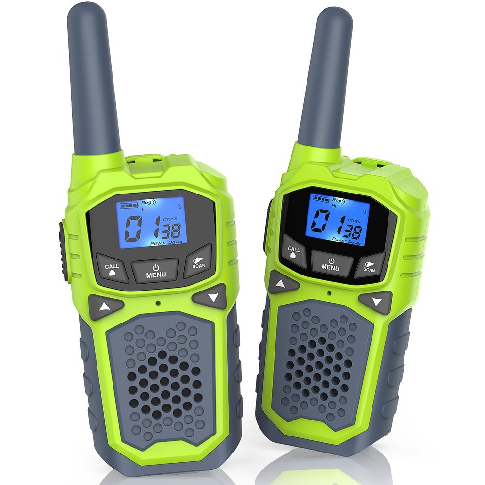 Walkie Talkies for Kids,Long Range 2 Way Radio 22CH VOX,Birthday Gift,Family Walkie Talkie for Camping Hiking Indoor OutdoorToys Gifts for 6-12 Years Old Boys GirlsNo Batteries