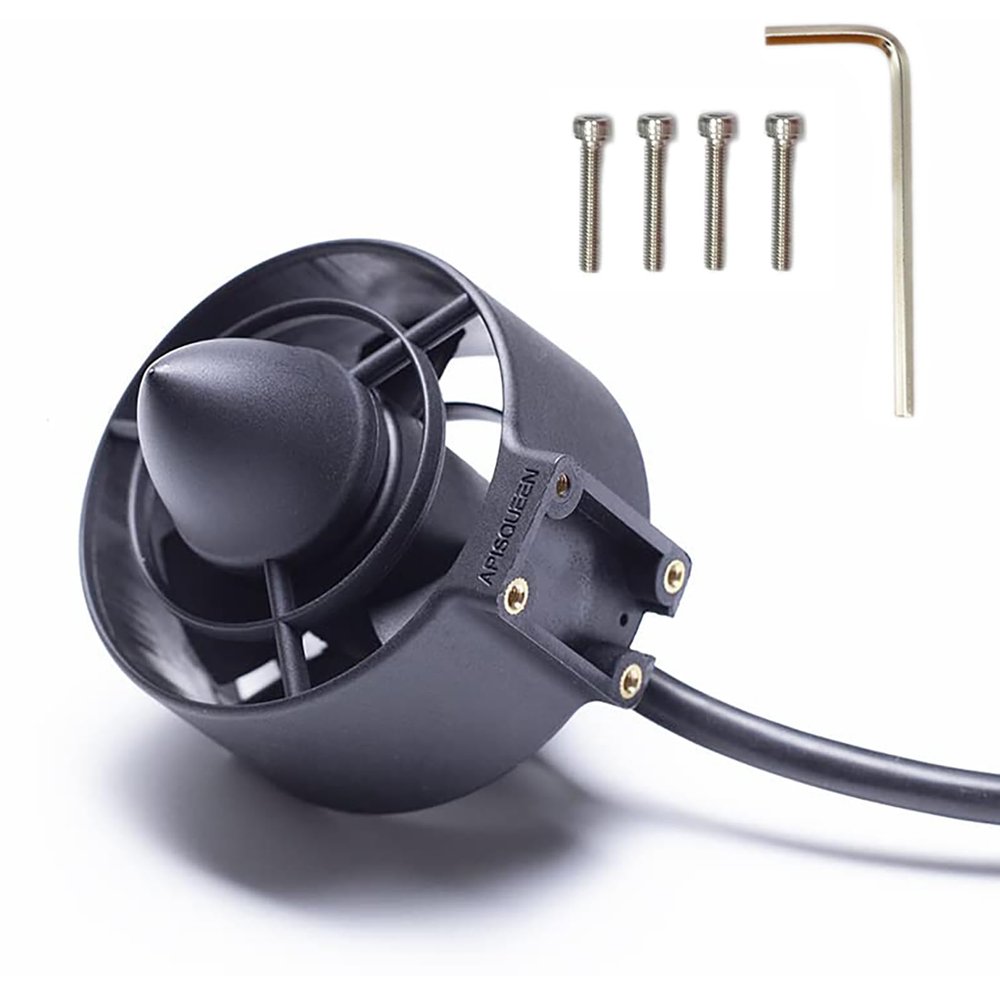 ApisQueen U2 Mini Underwater Thruster 12-16V 130W Brushless Motor Propeller Propulsion 1.3Kg Thrust for Kayak,ROV,RC Boat,Underwater Vehicle,Diving (CCW)