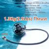 ApisQueen U2 Mini Underwater Thruster 12-16V 130W Brushless Motor Propeller Propulsion 1.3Kg Thrust for Kayak,ROV,RC Boat,Underwater Vehicle,Diving (CCW) view 2
