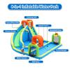 SunSports Inflatable Water Slide,Water Bounce House with Slide,Bouncy Castle for Kids Outdoor,Inflatable Water Park for Kids Backyard with Tunnel view 3