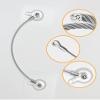 10 Pack, 12 inches Furniture Anchors Kit for Baby Proofing, Adhesive TV Safety Straps Use to Prevent Falling and Anti Tip, No Drill Dresser Or Cabinet to Wall Anchors (xicveiuz) view 2