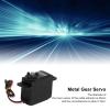 RiToEasysports Servo Motor Gear, Black Sail Winch Anolog Servos for RC Ship Rope Machine Rc Sail Winch view 3