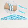 CupaPlay 24 White Cloud Silicone Wristband Rainbow Blue Sky White Clouds Baby Shower theme Birthday Party Decorations Supplies Favors view 3