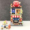 YILETKC Japanese Street View Building Kits, 722 PCS Modular House Building Set Mini DIY Building Model Set, Architecture Modular Construction Set Gift for Adults and Teens view 3