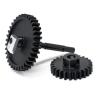 Steel Gears for Traxxas 1/5 X-MAXX XRT 1.5M Crawler Car 30T+30T Large Transmission Gear Part (1set,30T+30T) view 2