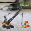 Qcar 1/50 Heavy Duty Construction Metal Crawler Crane, Truck Crane Vehicle Toys for Kids, Outdoor Sandbox Car Toys, Birthday Gift Toddler Boy Kid view 3
