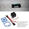 RC Cooling Fan, Aluminium Alloy 21000 RPM RC Motor Fan Heatsink for 1/8 4WD Sledge 812V (Blue) view 4