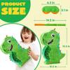 Dinosaur Pinata with Plastic Bat and Paper Blindfold15.5H X 10.5W X 3D), Cinco De Mayo Party, Dinosaur Animal Theme Parties Decorations, Indoor or Outdoor fiesta view 2