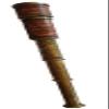 Antique Telescope London Brass Maritime | Ship Telescope Brass Spyglass Leather Carving Bounded with Hardwood Leather Box view 3