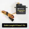 RampCrab RC Steering Servo with Servo Mount Bracket and Servo Horn for TRX4M RC Car, 1/18 Upgrades Parts, Suitable for TRX4-M Bronco, Defender, K10 (Black Horn) view 3