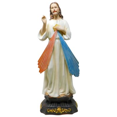 Divine Mercy 16 inch Tall Religious Figure Divino Misericordia Statue