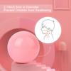 Dekeyoo Ball Pit Balls Pack of 100 - BPA Free,Crush Proof Plastic for Pit,Tent,Playhouse,Children's Toy Party,Macaron Ocean 2.15 Inch Mocha Tricolor,White Clear and Warm Pink view 4