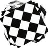 40pcs Black & White Checkered Race Car Birthday Party Supplies - Disposable Checkered Flag Napkins for Nascar Racing Themed Party Decorations & Favors view 1