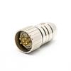 Keisnoaja M23 6Pin Male Connector Cable, Straight Solder Type Plug for Power Signal Transmission, Shielded for Industrial Machinery, Electronic Assemblers view 4