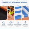 Kids' Outdoor Wooden Sandbox with Id,Sand Box with Toy Storage Box,Kids Play Equipment Sand Protection Bottom Liner Included 47X47in. view 2