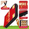 Football Card Binder with Sleeves 900 Pocket, Kansas City Football Card Holder for Trading Cards Sports Card 3 Ring Binder Folder Collector Album Storage Book Case Kids Boys Girls Gift view 2