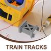 SAFIGLE 6pcs Train Bridge Pier Track Railway AccessoriesElevation Support Blocks for Toy Sets Compatible with Major Wooden Train Brands Ideal for Creative Play view 4
