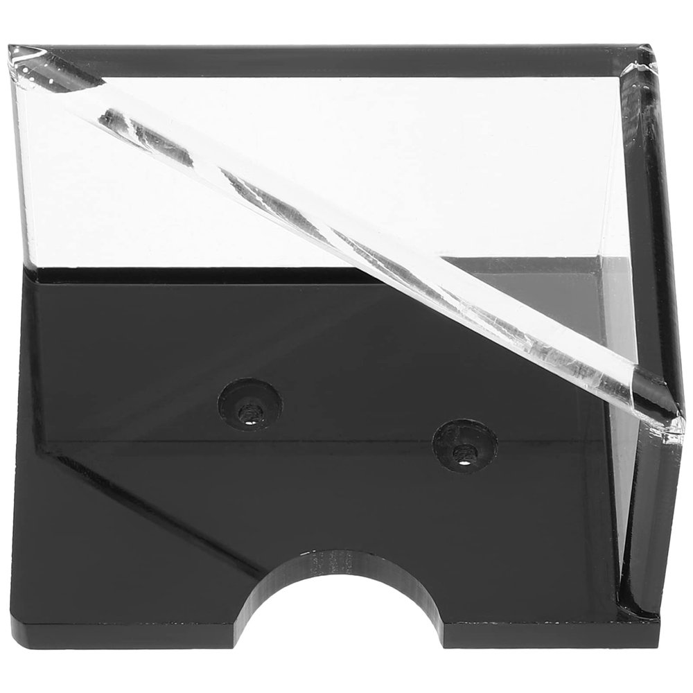 Zerodeko Acrylic Poker Card Storage Stand Capacity Playing Card Organizer for Home Office and Entertainment Venues Non- Design Practical Use