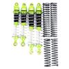 RCAWD Alloy Front Rear Shocks Oil Filled for Losi 1/10 Baja Rey 4WD Hammer Rey U4 Rock Racer Green view 1