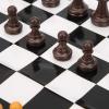 2 Set Chess G me Pieces Set Port ble for Kids & dults - Tr vel Chess G me Toy Set with Stor ge B g view 3