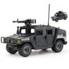 DOUBLEEAGLE IMDUSTRY(CHINA)LIMITED Military Vehicle Building Toy for Age 6+, Army Car Model with 6 Soldier Figures, Building Block Toys Gifts for Boys view 3