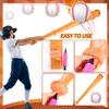 ZHBDMGK Inflatable Baseball Bat and Ball for Kids, 6Pcs Jumbo Baseball Beach Ball Set Including 4Pcs 40 Inch Baseball Bat Inflates and 2Pcs Beach Ball Baseball for Baseball Party Sports Game view 3