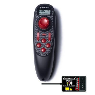 ApisQueen A300 6CH 2.4GHz RC Transmitter and Receiver Remote Controller Non-Waterproof with PWM 6 Channel Receiver for RC Boat