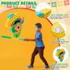 Lewtemi Cactus Piata Mini Sombrero Party Hats Mexican Fiesta Decorations with Piata Stick Blindfold Confetti Set, 16.1 x 13 x 3 Inch view 4
