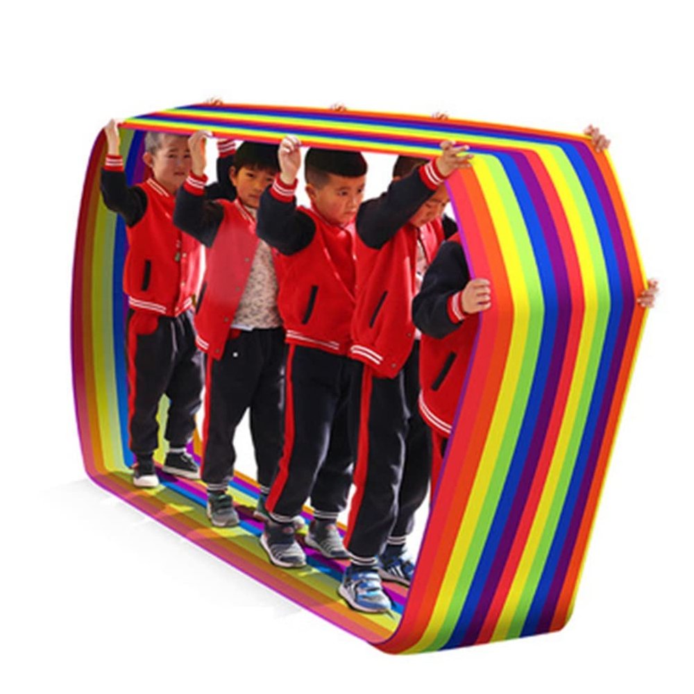 1PCS Kindergarten Teamwork Game Running MatKids Balance Coordination Cooperative Games Fun Competition Sports Games (Size : Kids-4M)