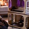 Zerodeko Cora 6Pcs Doll Dress Form, Miniature Doll Mannequin Model Plastic Wire Doll Clothes Display Stand DIY Craft Supplies Tabletop Decorations Accessories (White+Black) Dress Form view 4