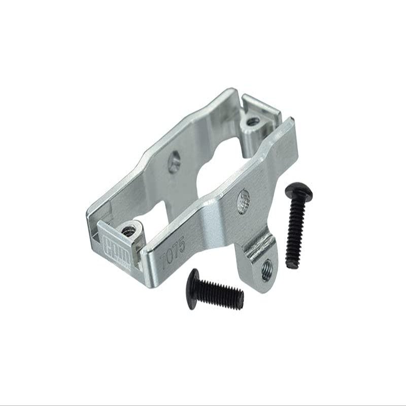 Aluminum 7075-T6 Servo Mount for Traxxas 1:18 TRX4M Ford Bronco Crawler 97074-1 / TRX4M Land Rover Defender 97054-1 / TRX4M K10 High Trail Crawler 97064-1 Upgrades - Silver