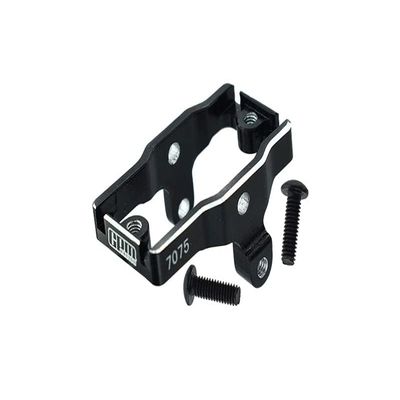 Aluminum 7075-T6 Servo Mount for Traxxas 1:18 TRX4M Ford Bronco Crawler 97074-1 / TRX4M Land Rover Defender 97054-1 / TRX4M K10 High Trail Crawler 97064-1 Upgrades - Black
